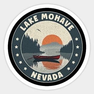 Lake Mohave Nevada Sunset Sticker